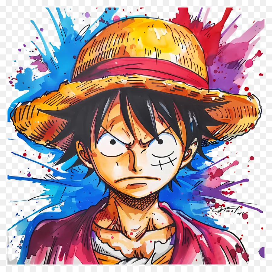 Luffy，Sombrero De Paja PNG