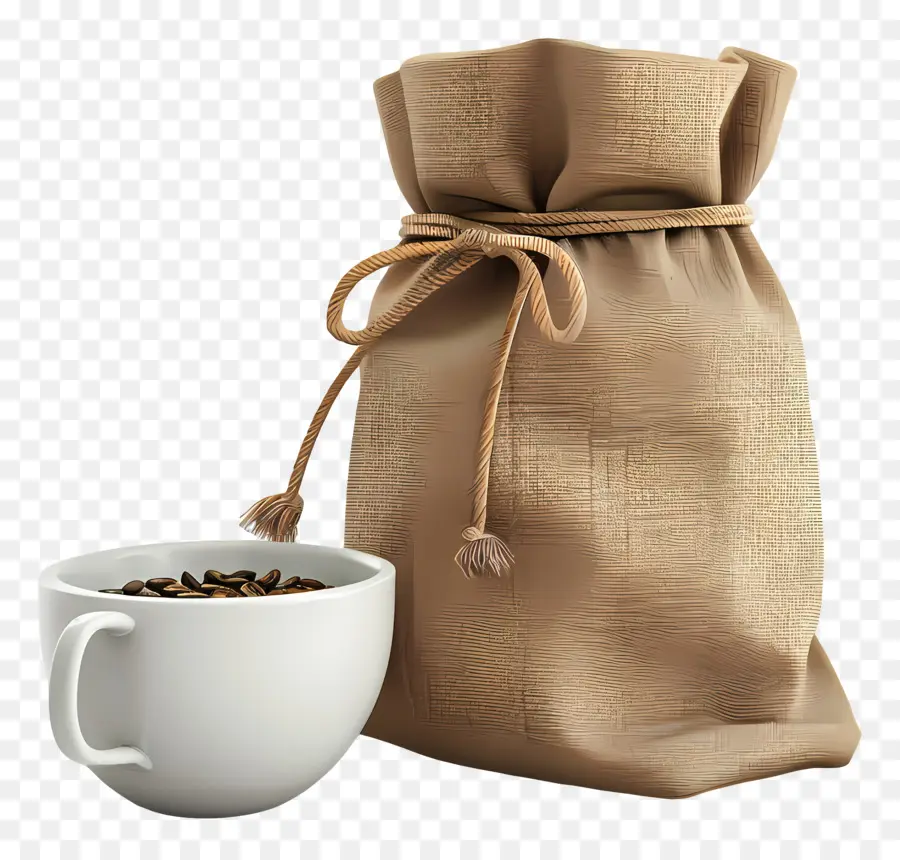 Bolso De Café，Café PNG