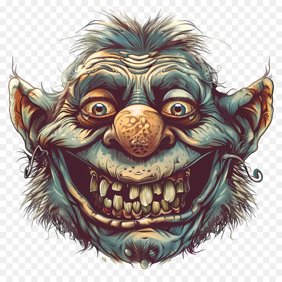 Troll Face，Duende PNG