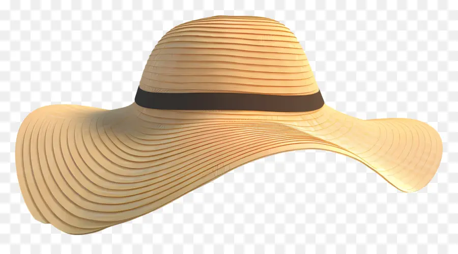 Sombrero Para El Sol，Brown Sombrero De Paja PNG