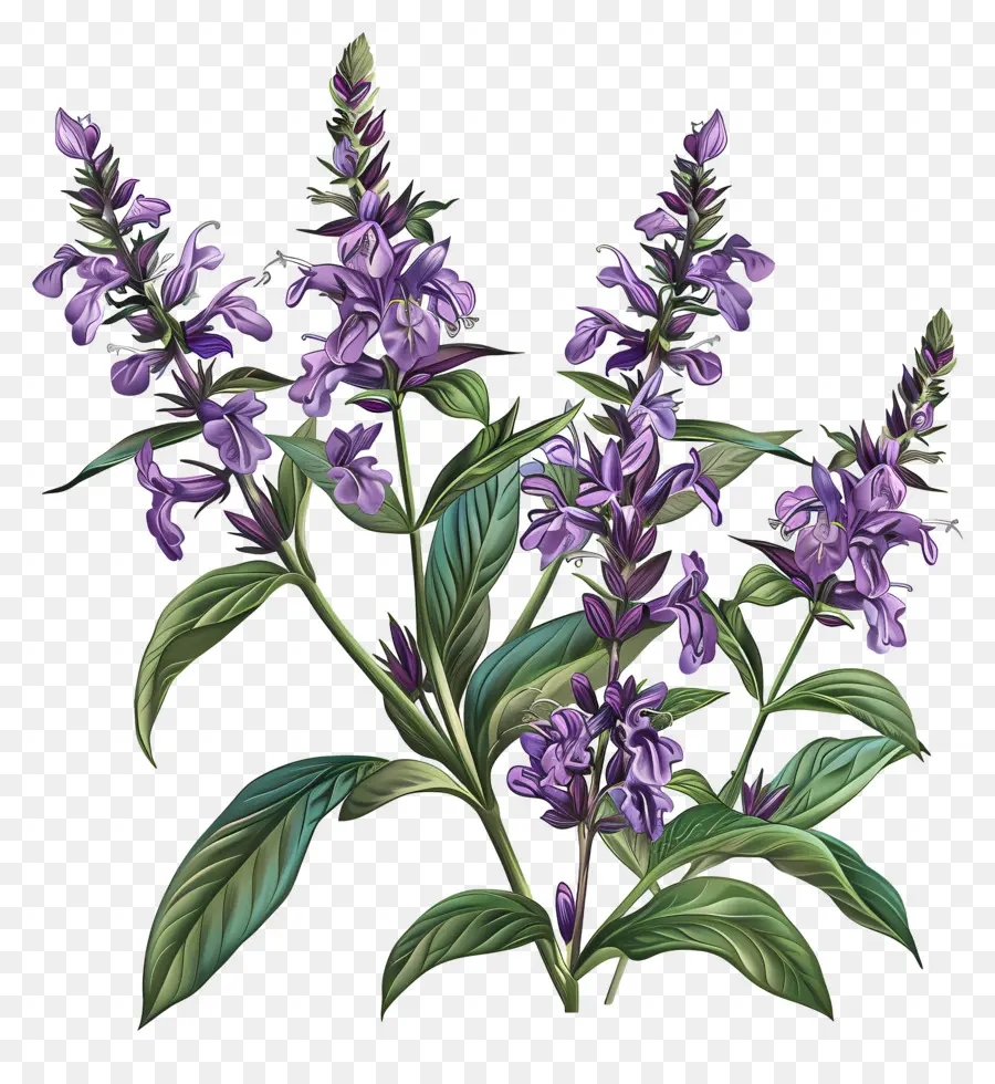 La Salvia，Lavanda PNG