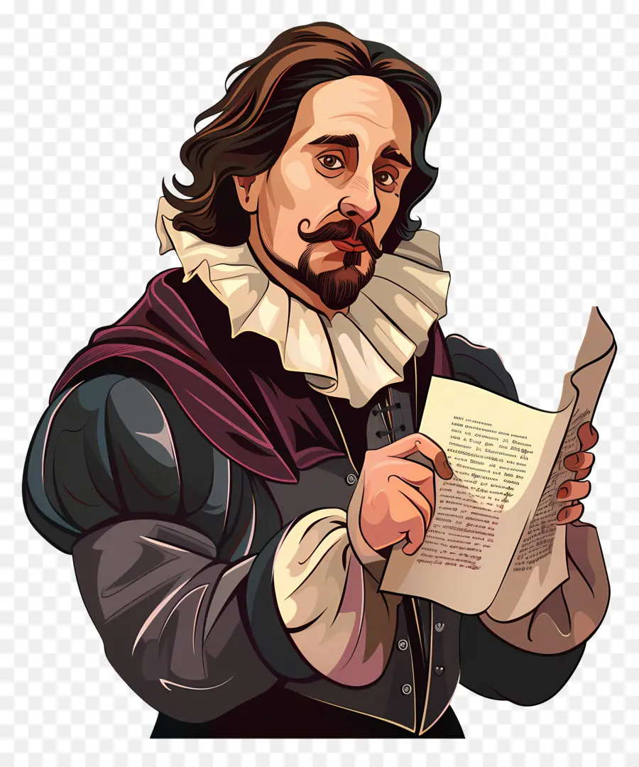 Día De Shakespeare，Hombre Histórico PNG