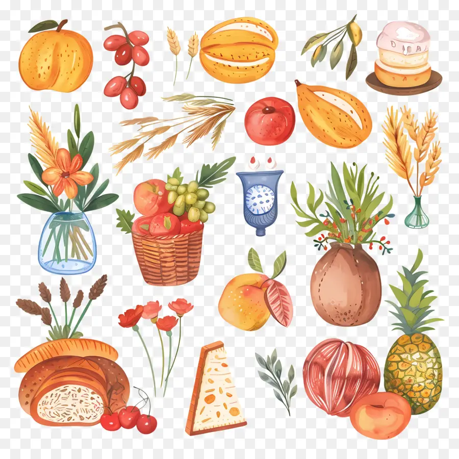 Shavuot，Frutas PNG