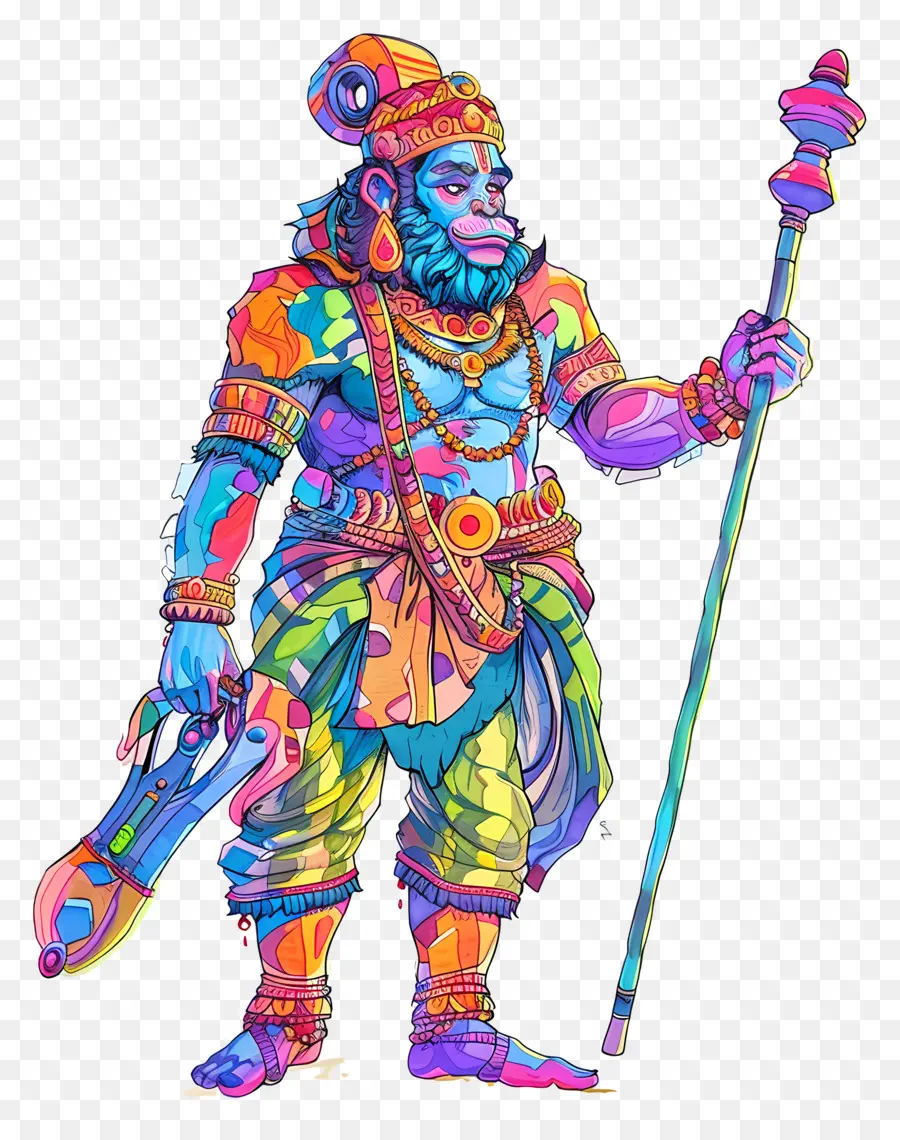 Hanuman，Arte Digital PNG