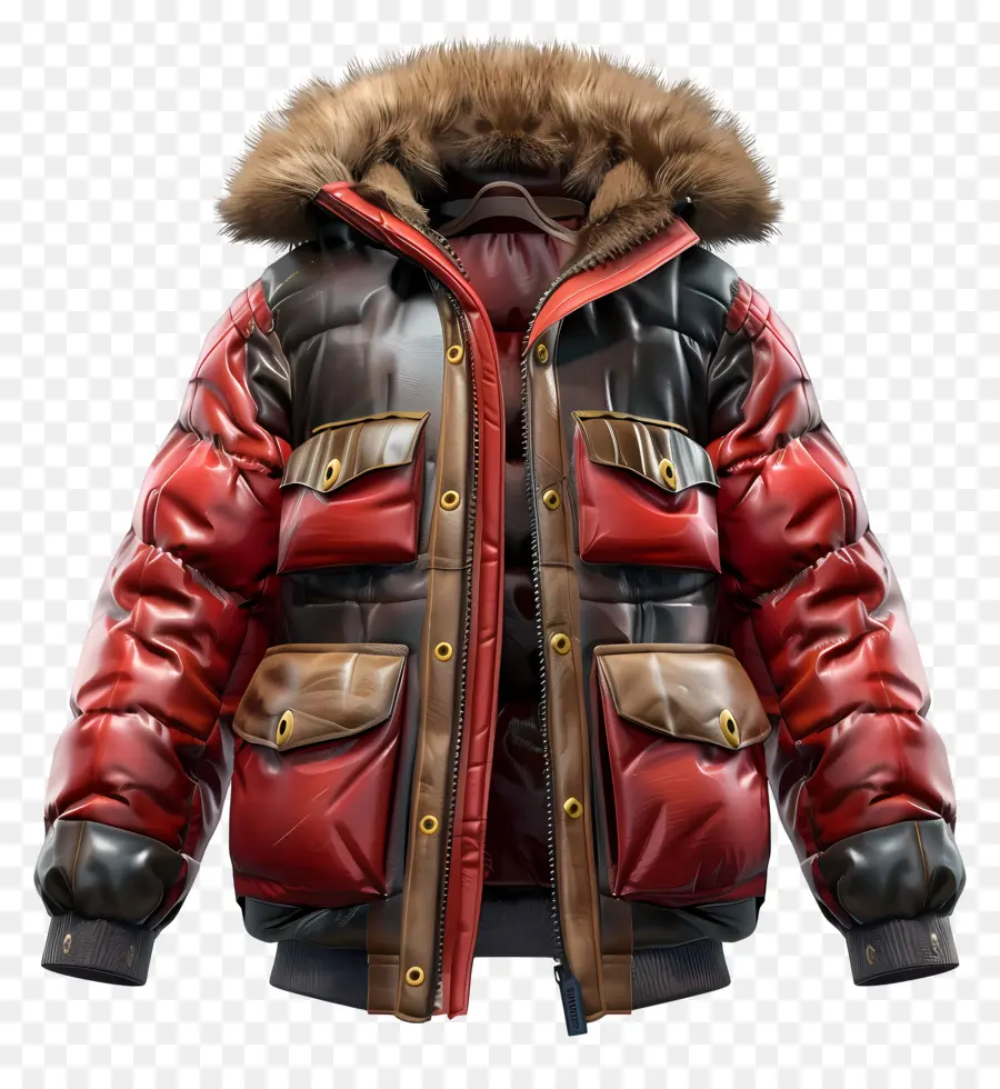 Chaqueta De Invierno，Chaqueta De Cuero PNG