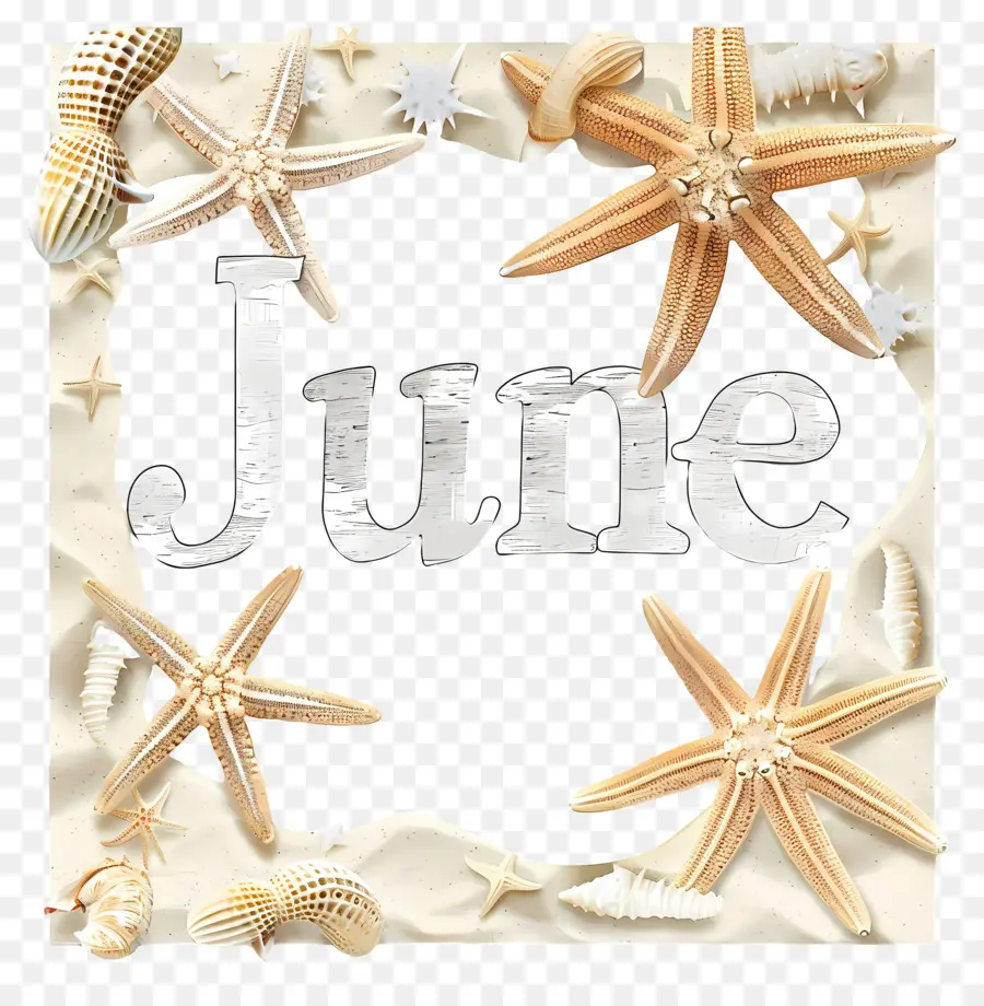 De Junio De，Estrella De Mar PNG