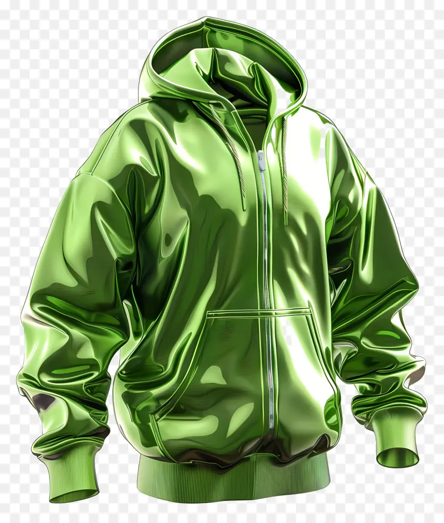 Sudadera Con Capucha，Sudadera Con Capucha Verde PNG