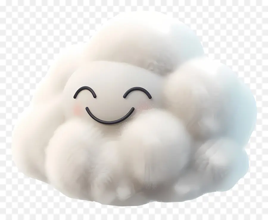 Cartoon Fuzzy，La Nube PNG