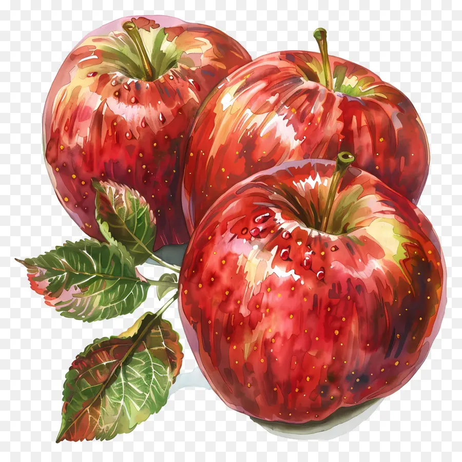 Manzanas De La Gala，Las Manzanas Rojas PNG