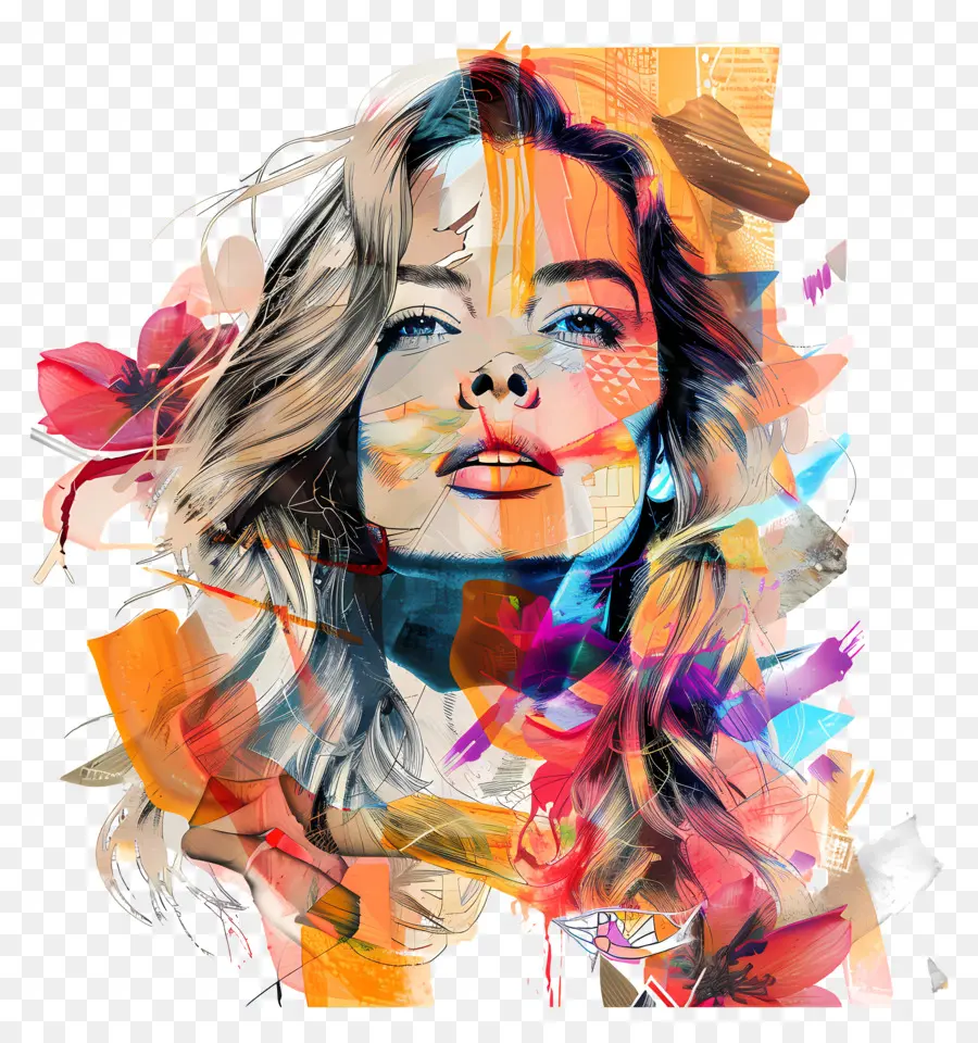 Margot Robbie，Mujer Abstracta PNG