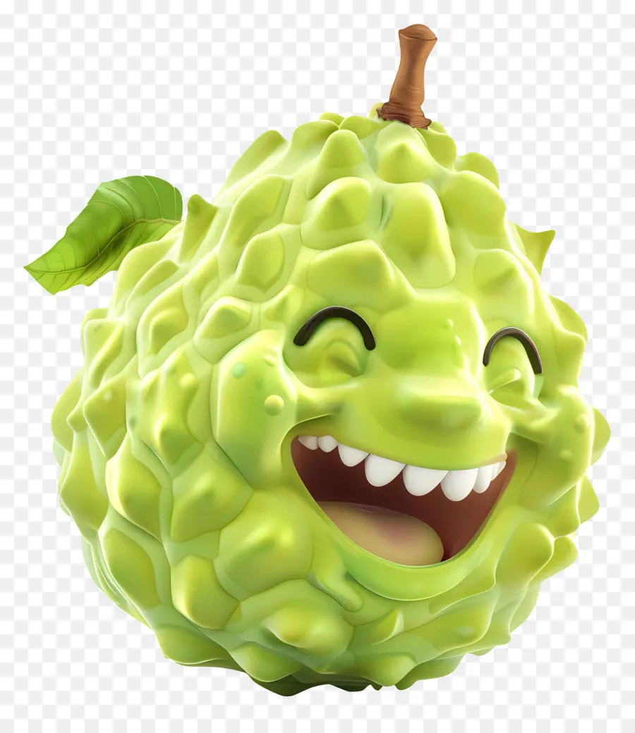 Fruta De Dibujos Animados 3d，Pera Sonriente PNG