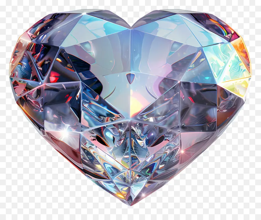 Precioso，Corazón De Cristal PNG