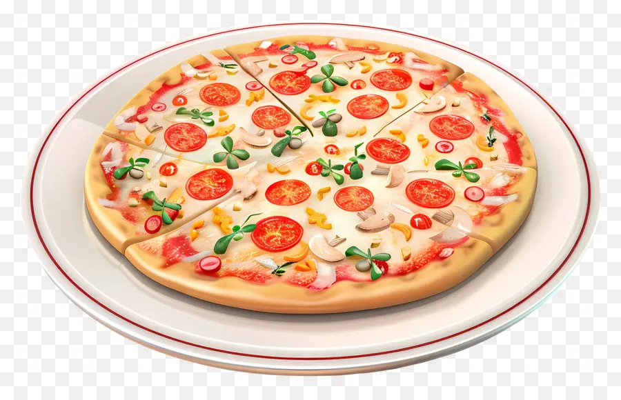 Pizza，Ingredientes PNG