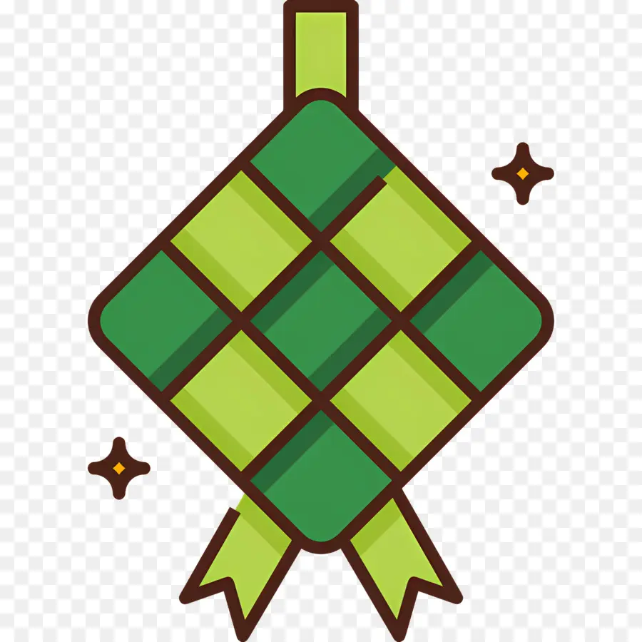 Ketupat，Ketupat Verde PNG