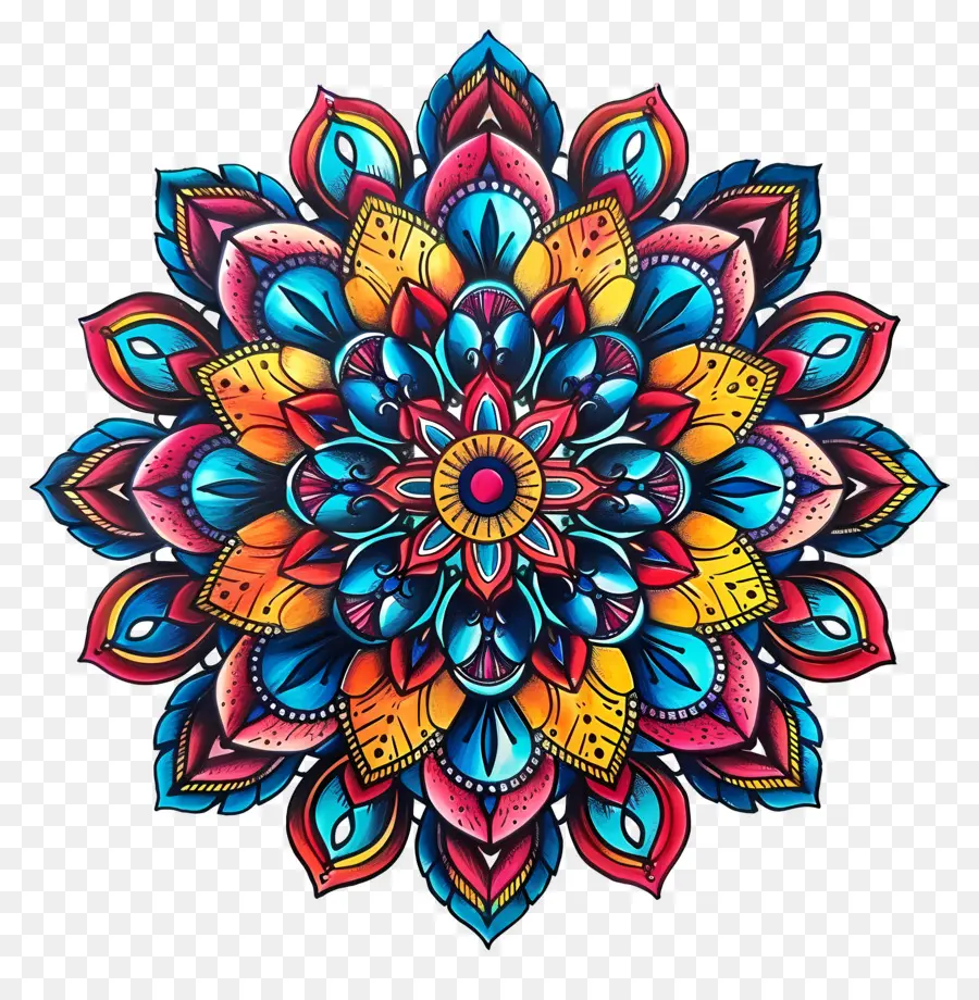 Mandala，Mandalas Coloridas PNG