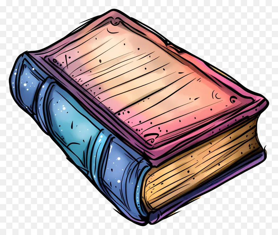 Libro，Libro Colorido PNG