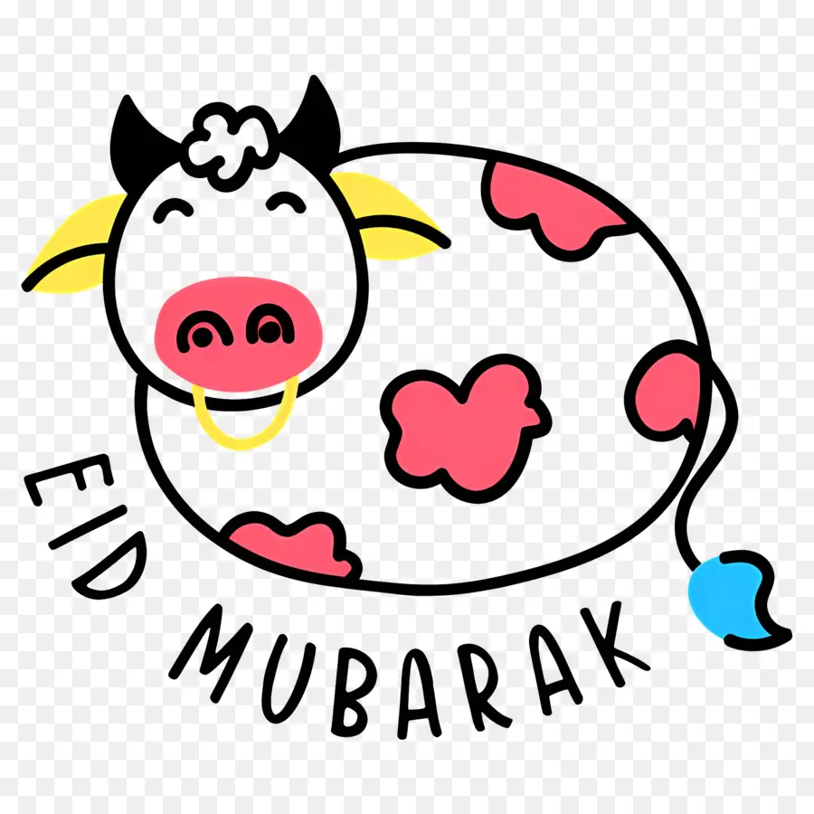 Eid Mubarak，Personaje De Dibujos Animados PNG