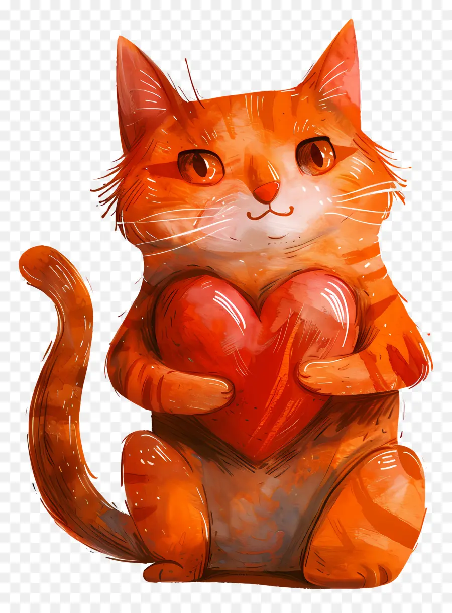 Lindo Gato，Gato De Dibujos Animados PNG