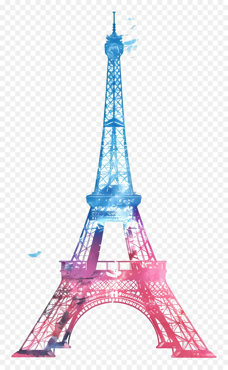Silueta De La Torre Eiffel，Eiffel PNG