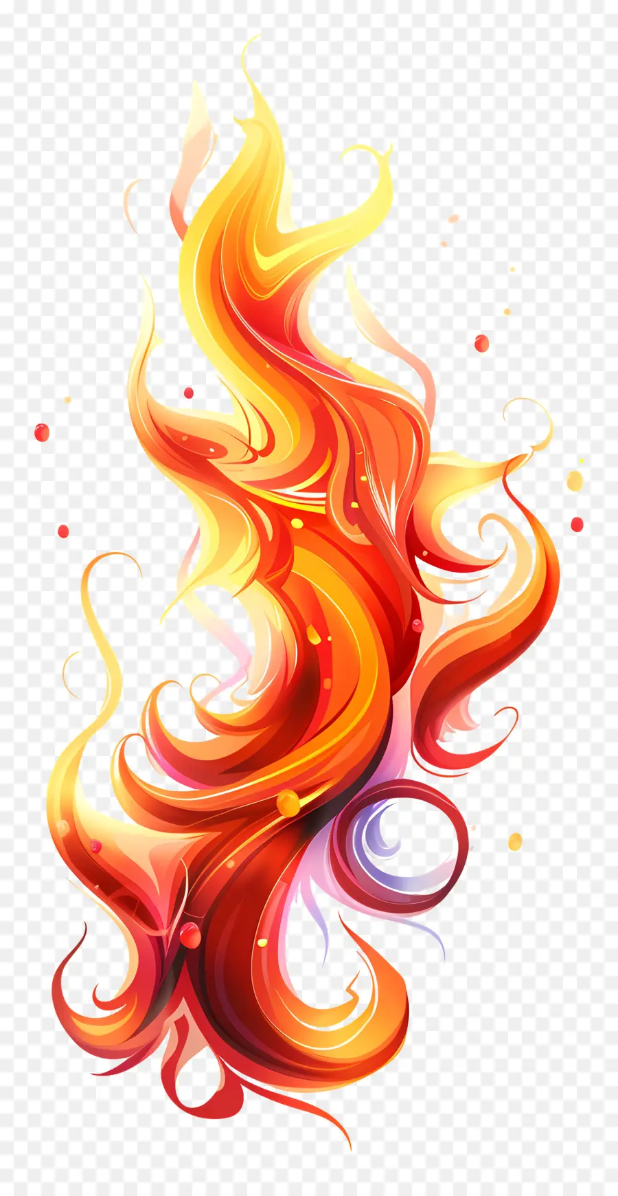 Llama De Fuego，Llama Ardiente PNG