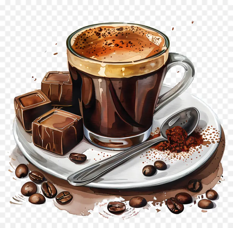 Café Barako，Chocolate Caliente PNG