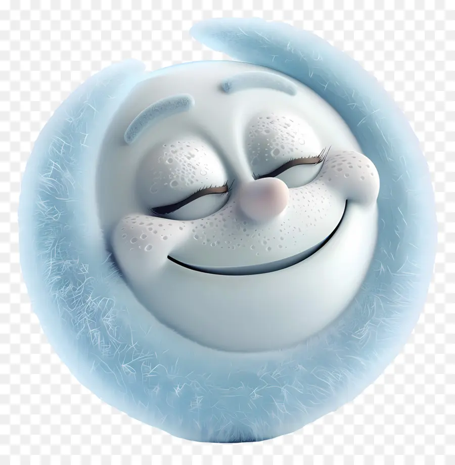 Cartoon Fuzzy，Luna PNG