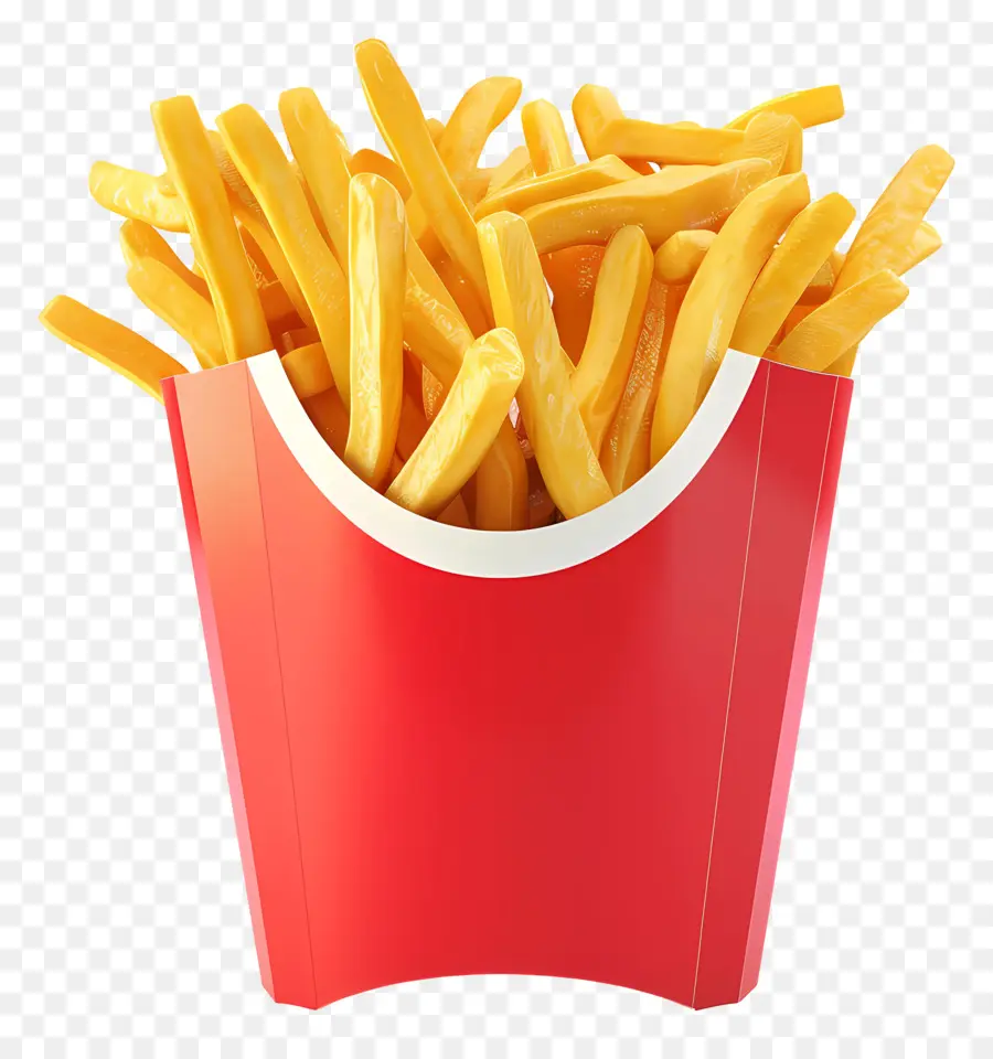 Las Papas Fritas，Comida Rápida PNG