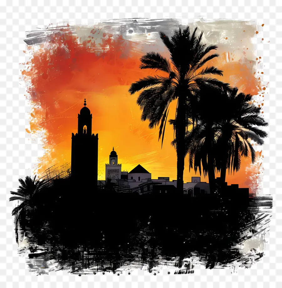 Marrakesh，Atardecer PNG