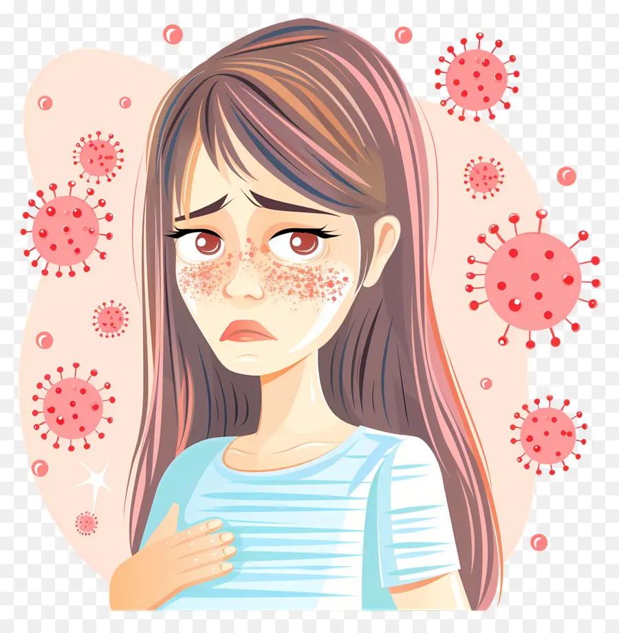 Alergia De Piel，La Gripe PNG