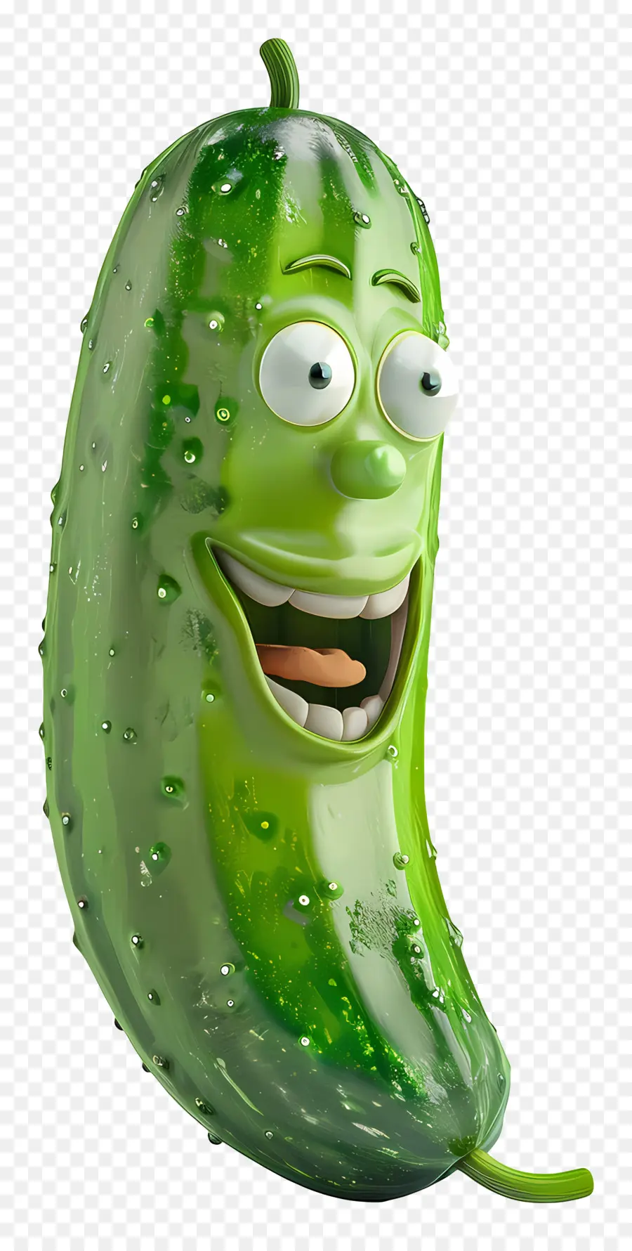 Vegetales De Dibujos Animados 3d，Pepino PNG