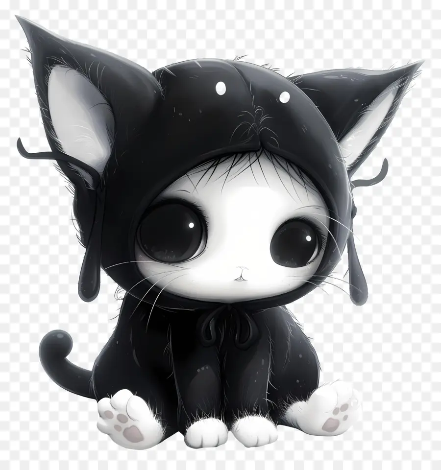 Kuromi，Gato PNG