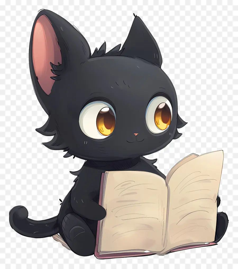 Kuromi，Gato Negro PNG