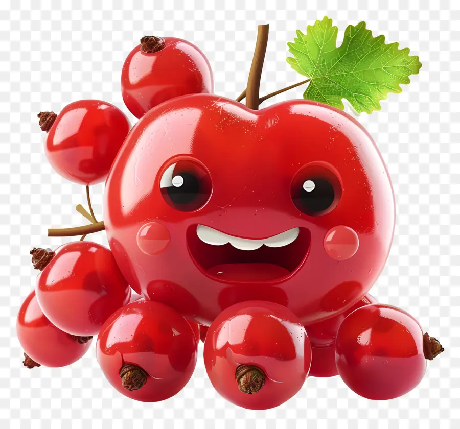 Fruta De Dibujos Animados 3d，Apple PNG