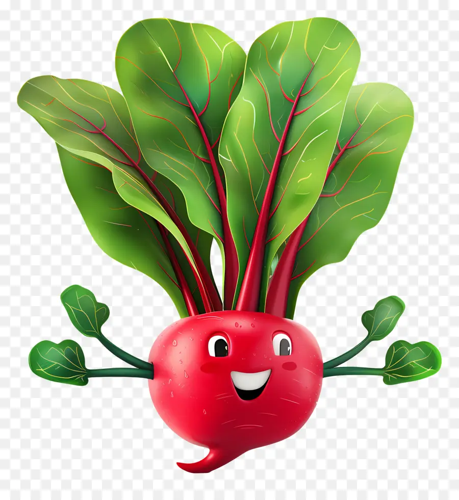 Vegetales De Dibujos Animados 3d，Verdura De Raíz PNG