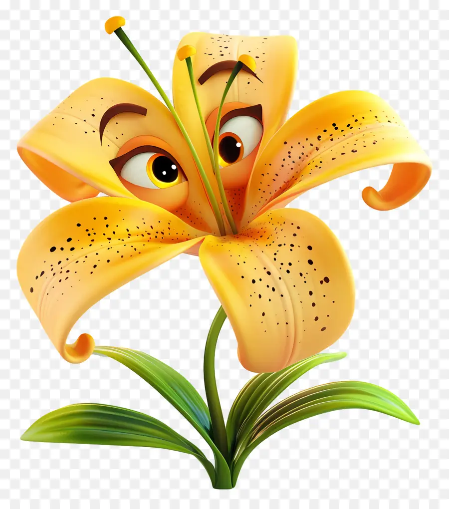 Flores De Dibujos Animados 3d，Cartoon Flower PNG