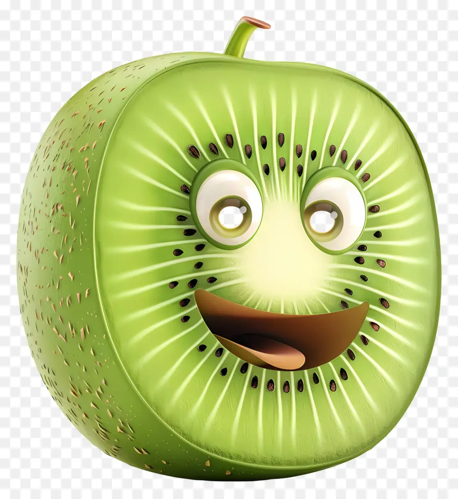 Fruta De Dibujos Animados 3d，Kiwi PNG