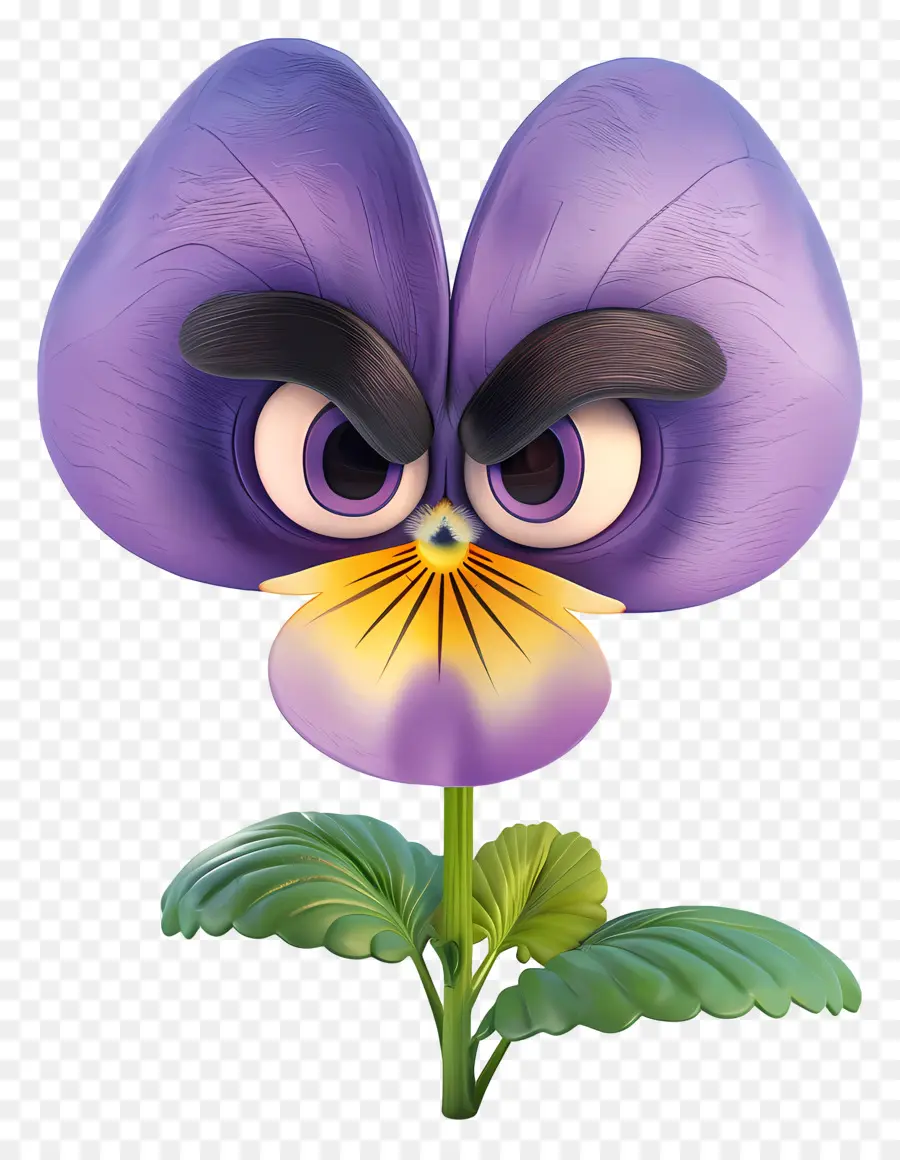 Flores De Dibujos Animados 3d，Flor Ilustrada PNG