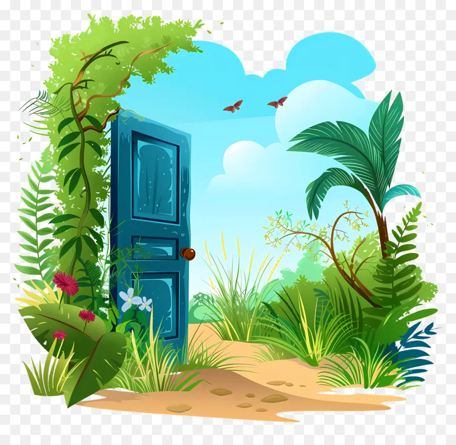 Puerta，Naturaleza PNG