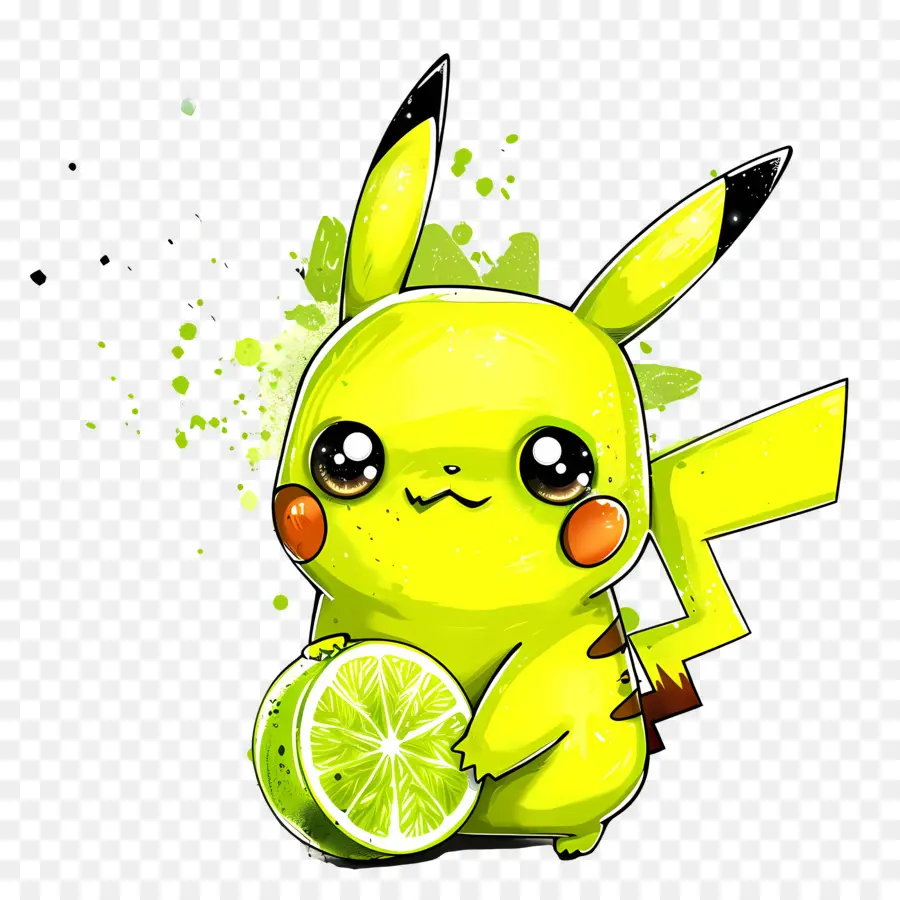 Pikachu，Amarillo PNG