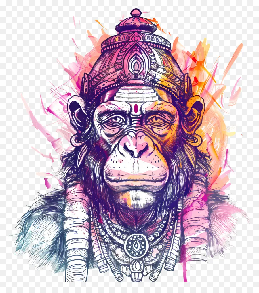 Hanuman，Mono PNG