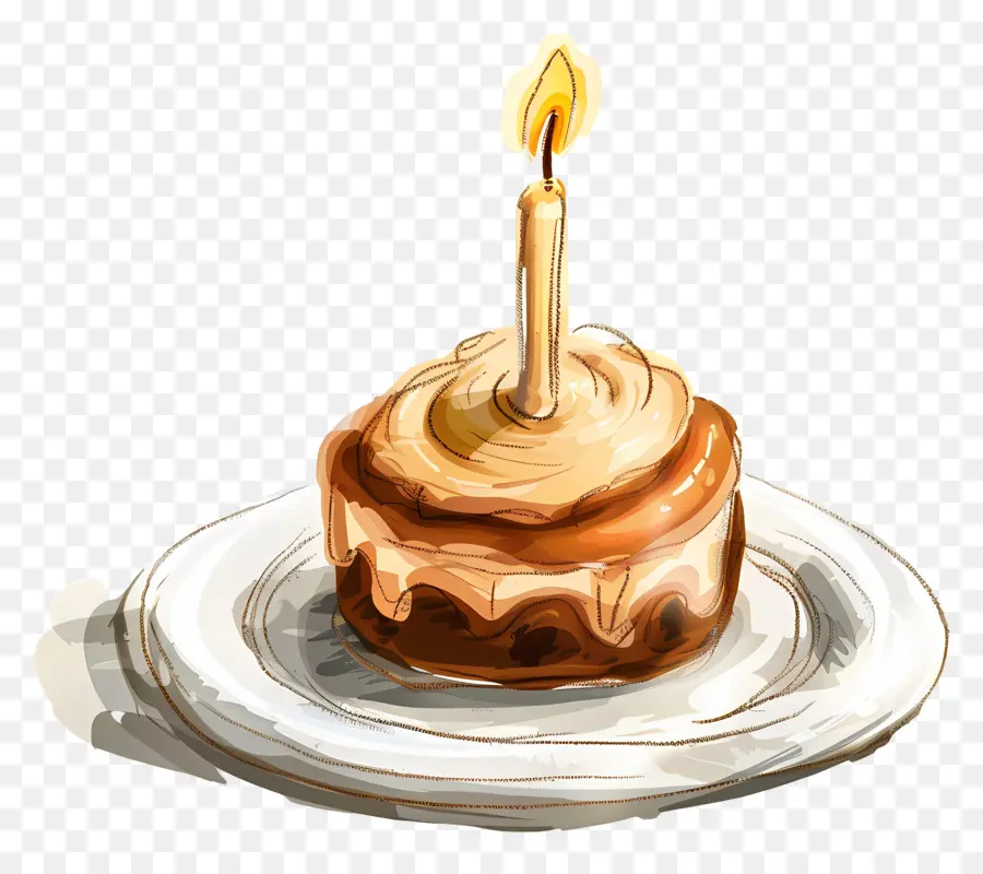 Pequeño Pastel，Pastel De Cumpleaños PNG