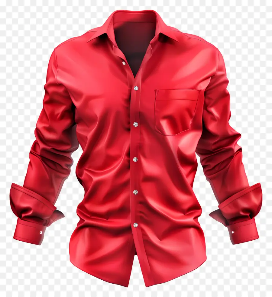 Camisa Formal，Camisa De Vestir Rojo PNG