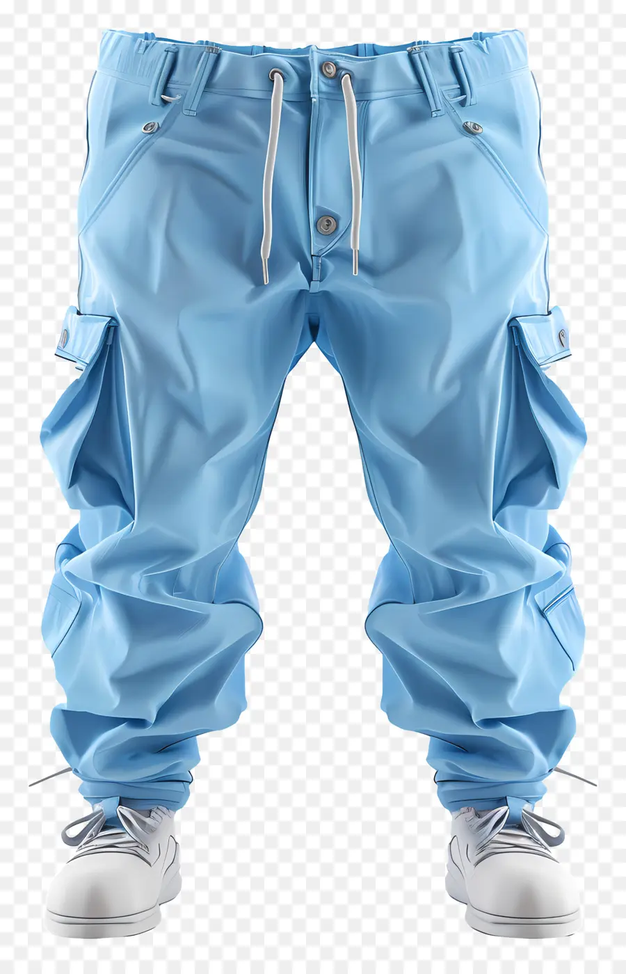 Pantalón Azul，Pantalones Azul Claro PNG