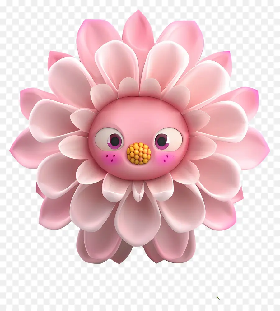 Flores De Dibujos Animados 3d，Cartoon Flower PNG