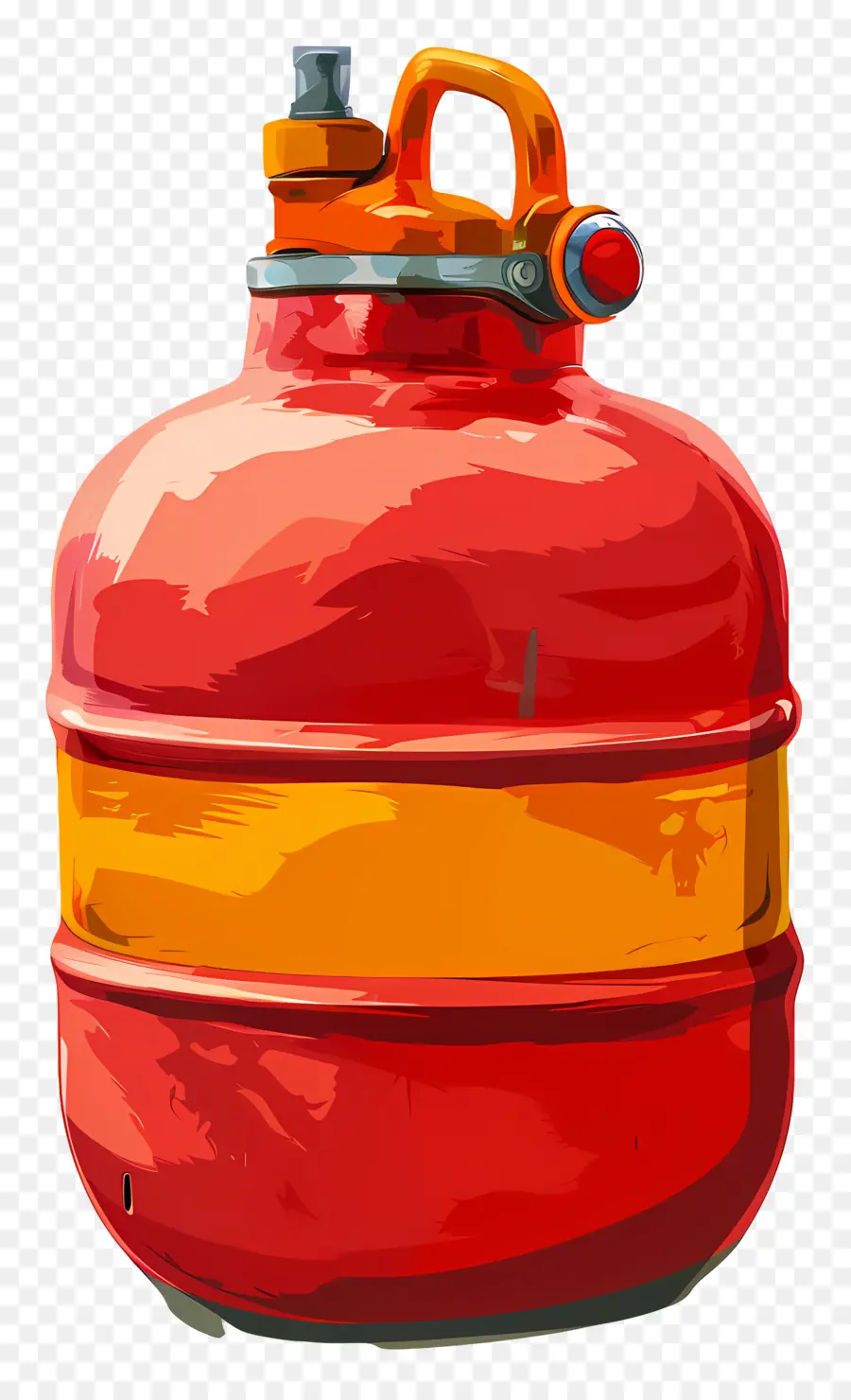 Cocina De Gas De Cilindro，Bote De Metal PNG