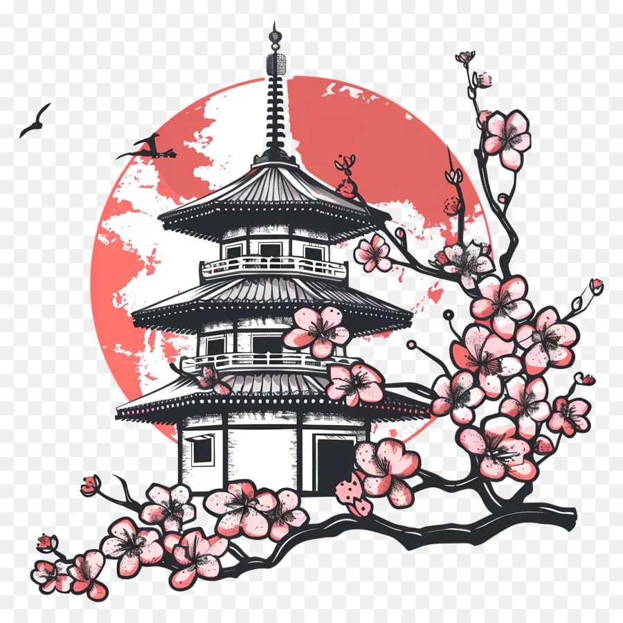 Sakura，Japón PNG