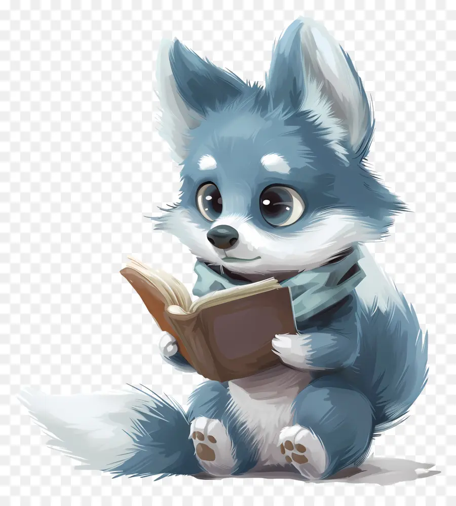 Bluey，Blue Fox PNG