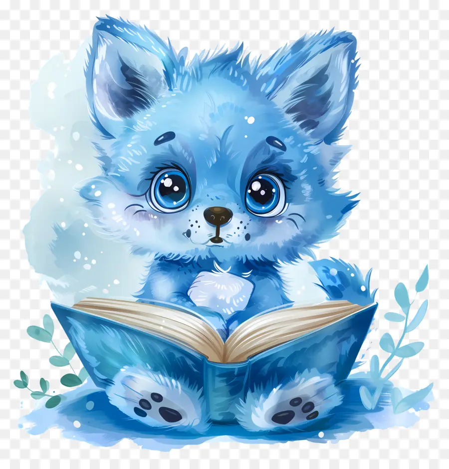 Bluey，Blue Fox PNG