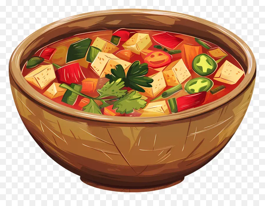 Sopa De Tacaca，Vegetales Al Curry PNG