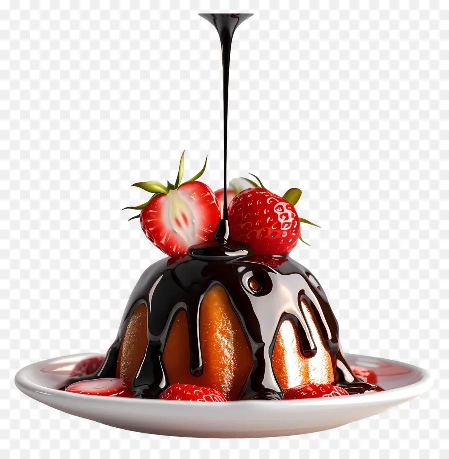 Salsa De Chocolate，Postre De Chocolate PNG